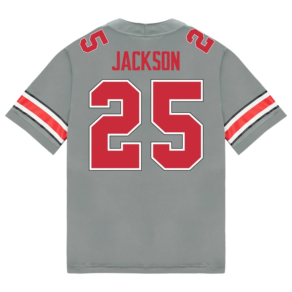 Bo Jackson Ohio State Buckeyes Jersey – Grey