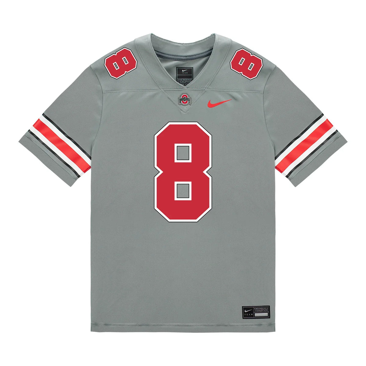 Arvell Reese Ohio State Buckeyes Jersey – Grey